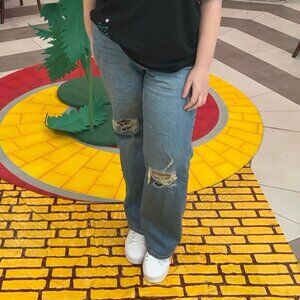 Torrid Size 14 High Rise Baggy Straight Classic Denim Jeans